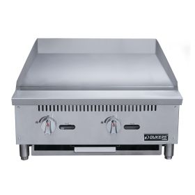 24" Griddler (24" Depth)  2-Burner Commercial  Griddle in Stainless Steel  with 4  legs