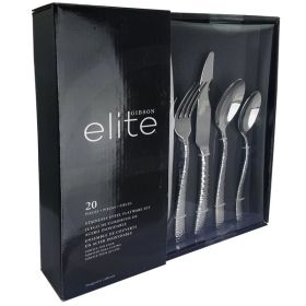 Gibson Elite Ambassador 20 Piece Stainless Steel Flatware Set